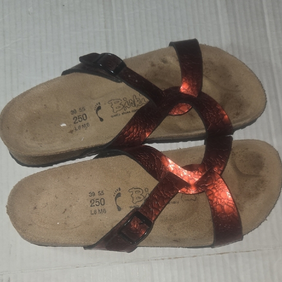 Shoes - Birks Red Sandal